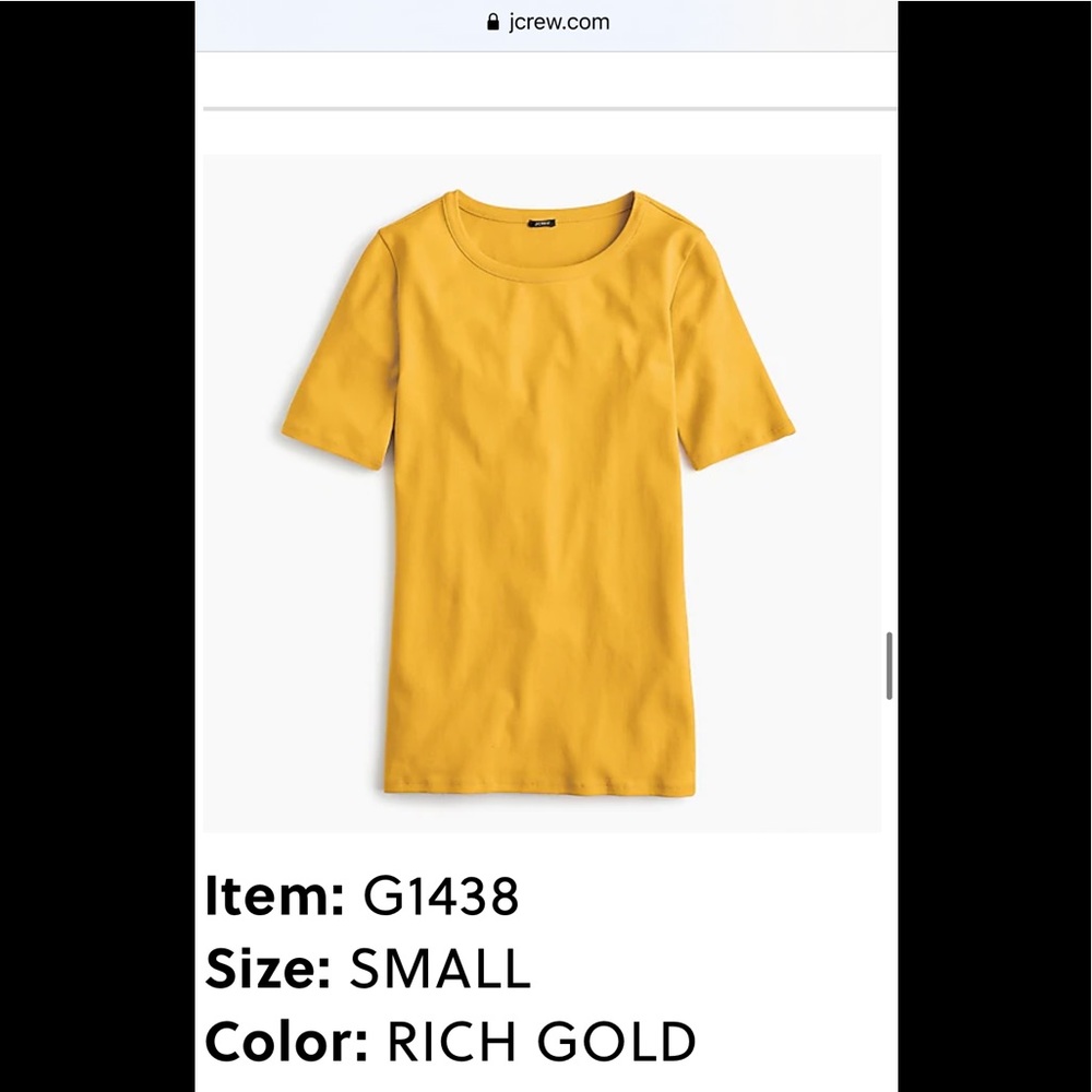 J. Crew Perfect T-Shirt, Size Small, LIKE NEW!